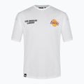 Männer neue Era NBA große Grafik BP OS Tee Los Angeles Lakers weiß 6