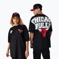 Männer neue Era NBA große Grafik BP OS Tee Chicago Bulls schwarz 6