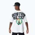 Männer neue Era NBA große Grafik BP OS Tee Boston Celtics weiß 3
