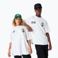 Männer neue Era NBA große Grafik BP OS Tee Boston Celtics weiß 7