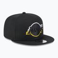 Neue Era Split Logo 9Fifty Los Angeles Lakers Kappe schwarz