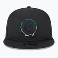 Neue Era Split Logo 9Fifty Boston Celtics Kappe schwarz 3
