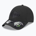 Neue Era Repreve Umriss 9Forty Los Angeles Lakers Kappe schwarz 2