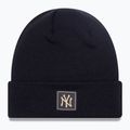 New Era Metalic Badge Manschette stricken New York Yankees Wintermütze schwarz