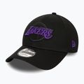 Cap Mütze Herren New Era Side Patch 9Forty Los Angeles Lakers black 2