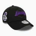 Cap Mütze Herren New Era Side Patch 9Forty Los Angeles Lakers black