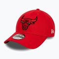 Cap Mütze Herren New Era Side Patch 9Forty Chicago Bulls red 2