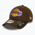 Cap Mütze Herren New Era Repreve 9Forty Los Angeles Lakers dark brown 2