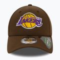 Cap Mütze Herren New Era Repreve 9Forty Los Angeles Lakers dark brown 3