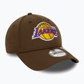 Cap Mütze Herren New Era Repreve 9Forty Los Angeles Lakers dark brown