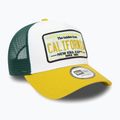 Cap Mütze Herren New Era Patch Trucker yellow 3