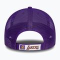 Cap Mütze Herren New Era Home Field 9Forty Trucker Los Angeles Lakers purple 4