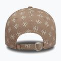 Cap Mütze Damen New Era Monogram 9Forty New York Yankees pastel brown 4