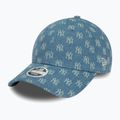 Cap Mütze Damen New Era Denim Mono 9Forty New York Yankees med blue 3