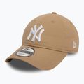 Neue Era Liga wesentlich 9Twenty New York Yankees Baseballmütze hellbeige 3