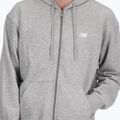 Männer New Balance Stacked Logo Französisch sportlich grau Sweatshirt 4