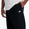 Herren New Balance French Terry Jogger Hose schwarz 4