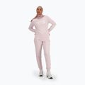 Women's New Balance Classic Core Fleece Crew Stein rosa Sweatshirt 2