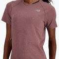 Damenshirt New Balance Seamless licorice heather 5