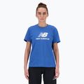 Damenshirt New Balance Jersey Stacked Logo T-Shirt blueagat