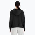 Damen New Balance French Terry Stacked Logo Hoodie schwarz 2