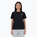 Damen New Balance Jersey Small Logo schwarz