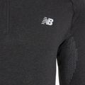 Herren Hoodie Sweatshirt New Balance Athletics Seamless 1/4 ZIP black 3