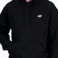 Herren Hoodie Sweatshirt New Balance Small Logo French Terry Hoodie black 4