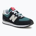 Sneaker New Balance Classic 574's V1 brighton black/green/white
