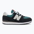 Sneaker New Balance Classic 574's V1 brighton black/green/white 2