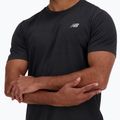 Shirt Herren New Balance Athletics Run black 5