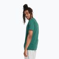 Herren New Balance Stacked Logo Nachtwache grünes T-shirt 3