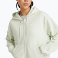 Frauen New Balance Französisch Terry Full Zip Sweatshirt natürliche Minze 4