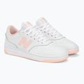 New Balance Damen Schuhe BBW80 weiß/rosa 5