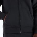 Herren New Balance Core Brushed Full Zip Sweatshirt schwarz 5