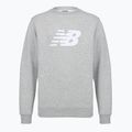 Herren Sweatshirt New Balance Sport Core Brushed Crew reflection/white/light arctic grey