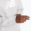 Damen Sweatshirt New Balance Sport Fleece Logo Crew sportlich grau 5