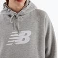 New Balance Damen Fleece Hoodie sportlich grau 5