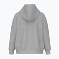 Damen Sweatshirt New Balance Fleece Logo Full Zip sportlich grau 2