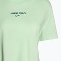 Damen-Trainings-T-Shirt Nike Pro Dri-Fit Cropped vapour green 3