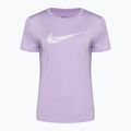 Nike One Swoosh Damen-T-Shirt lila Blüte/weiß 4