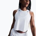Damen-Lauf-Tanktop Nike AeroSwift Dri-Fit ADV Cropped Tank Top off white/black 3