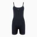 Nike One Dri-FIT Short Damen schwarz/hell orewood braun/kalt grau Jumpsuit