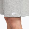 Herren-Shorts Nike Club French Terry Flow dark grey heather/light smoke grey/white 5