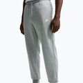Herrenhose Nike Club French Terry Joggers dark grey heather/light smoke grey/white 5