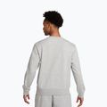 Herren-Sweatshirt Nike Club French Terry Crew dark grey heather/white 3