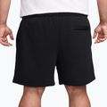 Herren-Shorts Nike Club French Terry Flow black/black/white 3