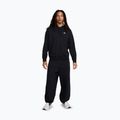 Herren Nike Club French Terry Pullover Hoodie schwarz/schwarz/weiß 2