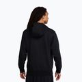 Herren Nike Club French Terry Pullover Hoodie schwarz/schwarz/weiß 3