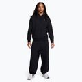 Herren Nike Club French Terry Pullover Hoodie schwarz/schwarz/weiß 2